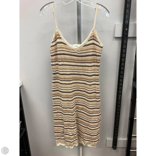 Dress Casual Short By Olive And Oak In Striped Pattern, Size: L