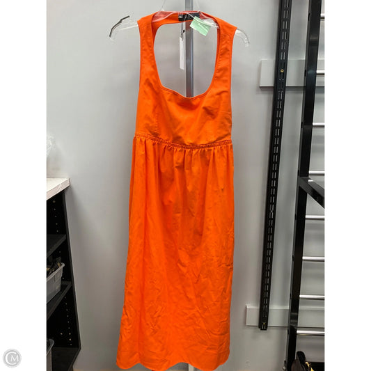 Dress Casual Maxi By Clothes Mentor In Orange, Size: Xl