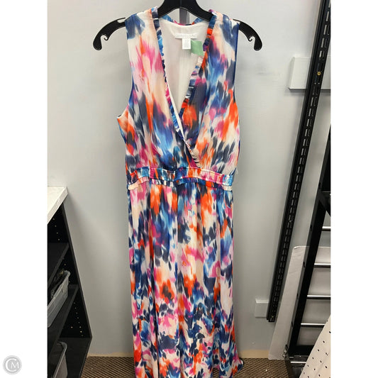 Dress Casual Maxi By London Times In Multi-colored, Size: 12