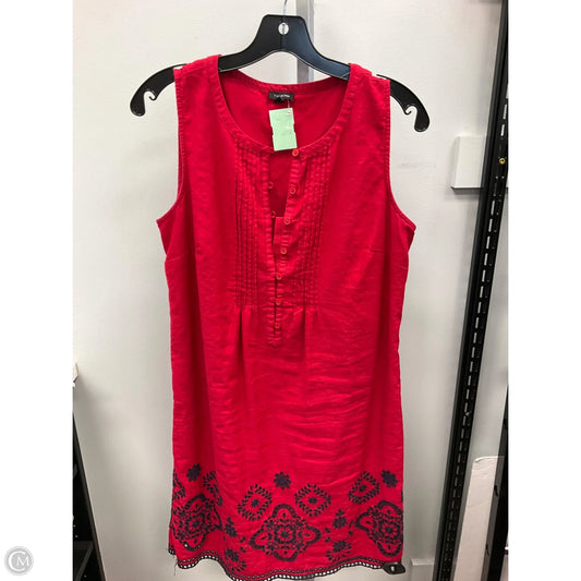 Dress Casual Short By Talbots In Red, Size: 8