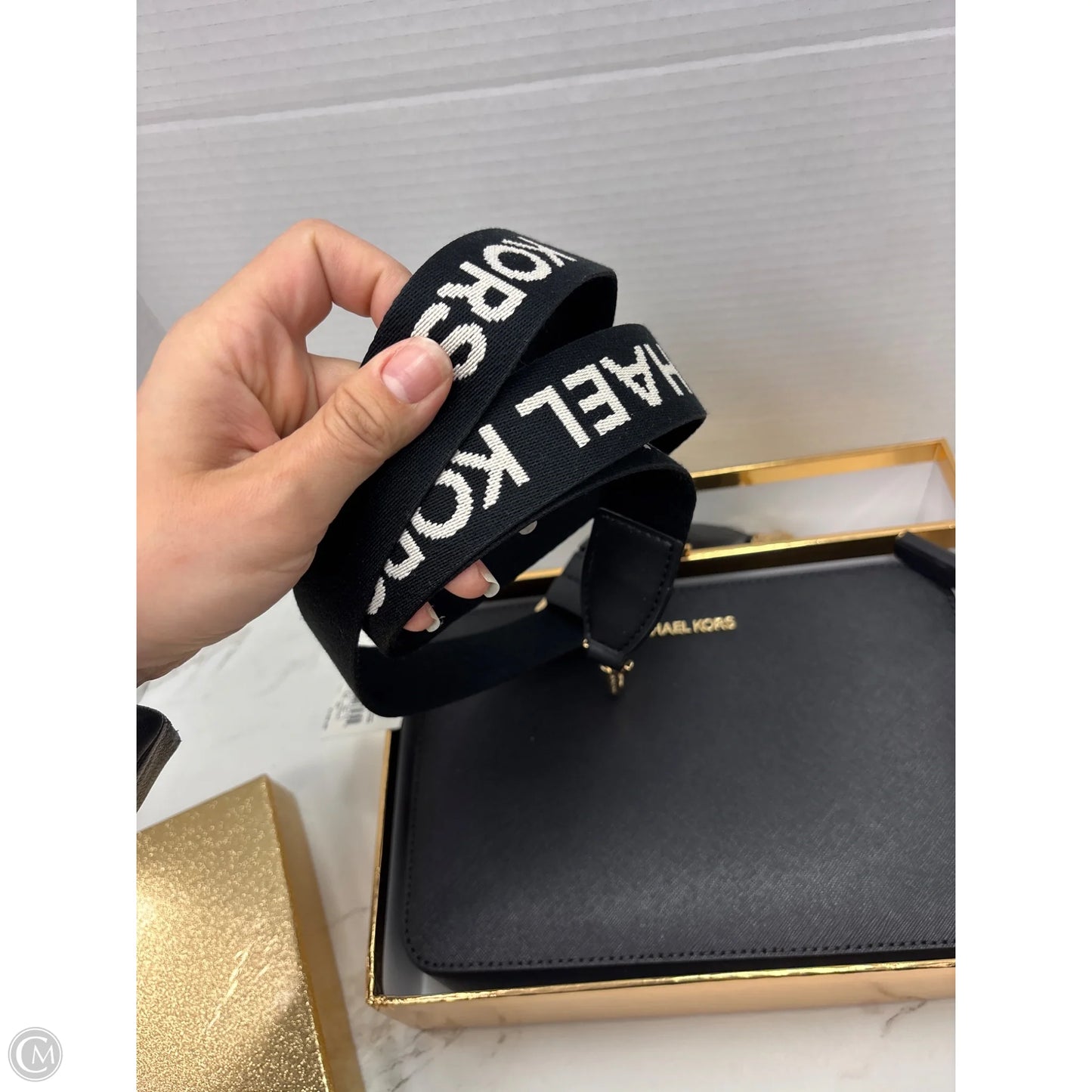 Crossbody Designer By Michael Kors, Size: Large