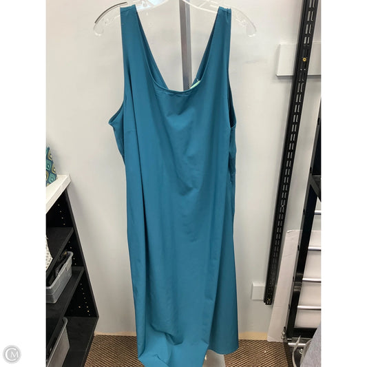 Dress Casual Maxi By Torrid In Teal, Size: 2x