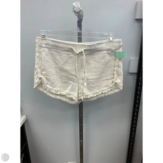 Shorts By Clothes Mentor In Cream, Size: L
