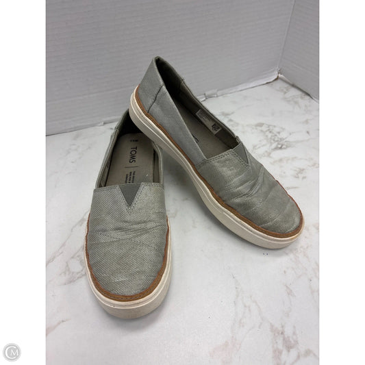 Shoes Heels Platform By Toms In Green, Size: 6.5