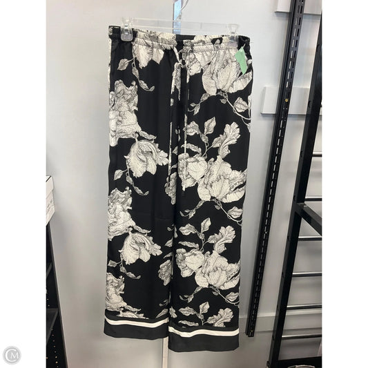 Pants Lounge By H&m In Black & White, Size: M