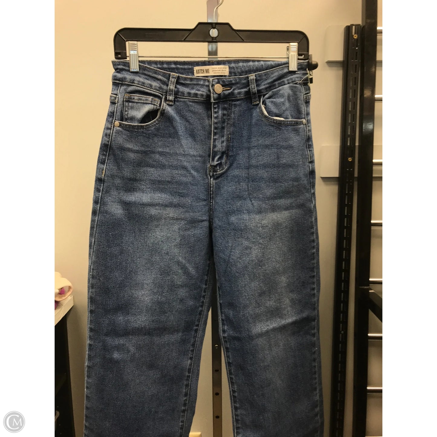 Jeans Flared By Clothes Mentor In Blue Denim, Size: 8