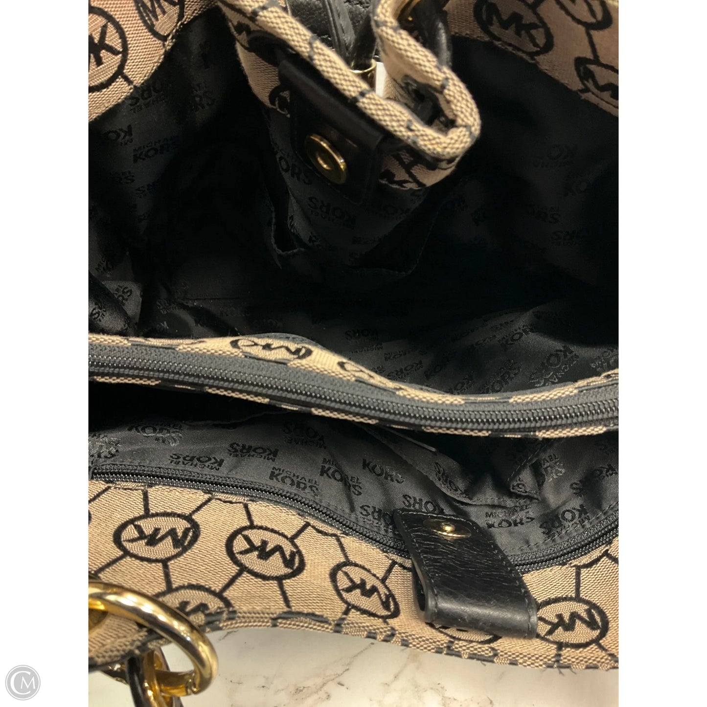 Handbag Designer By Michael Kors, Size: Large