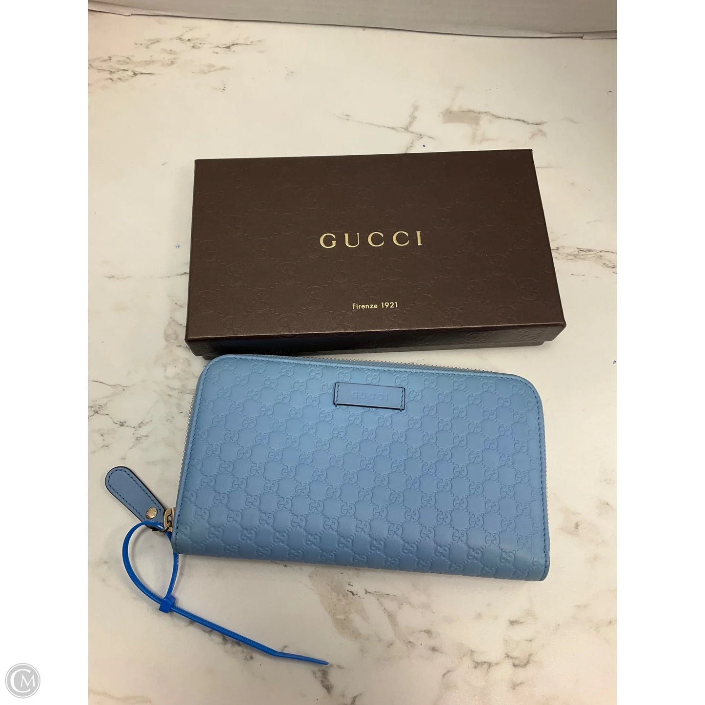 Wallet Luxury Designer By Gucci, Size: Large