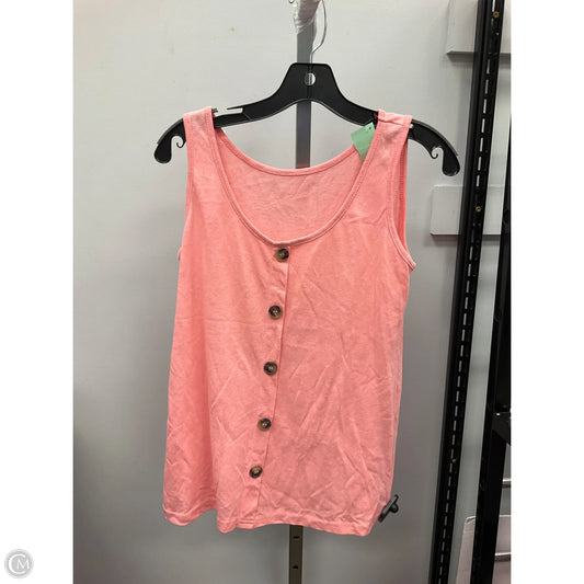 Tank Top By Shein In Orange, Size: S