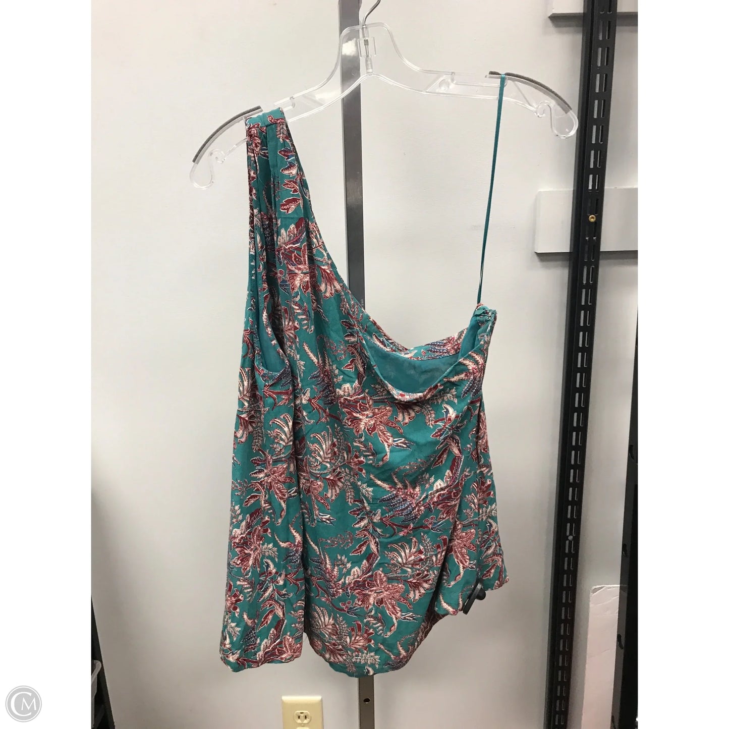Top Sleeveless By Loft In Floral Print, Size: Xl