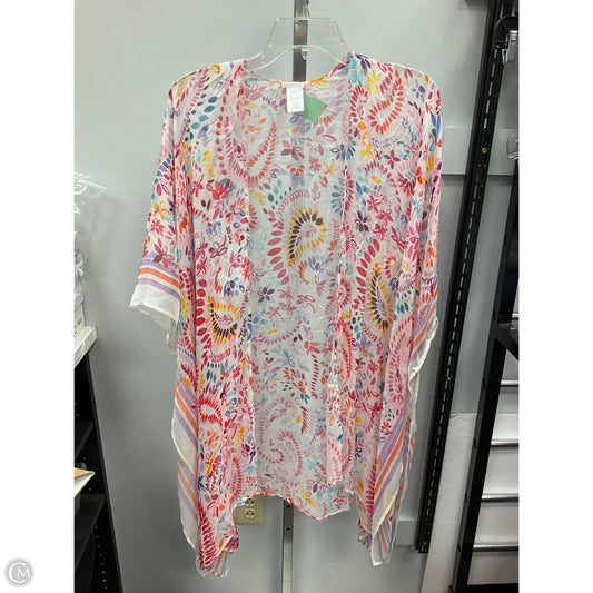 Swimwear Cover-up By Coldwater Creek In Multi-colored, Size: Osfm