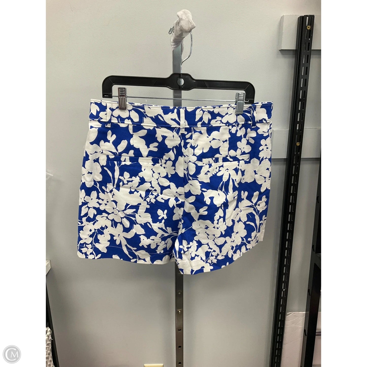 Shorts By Loft In Blue & White, Size: 12
