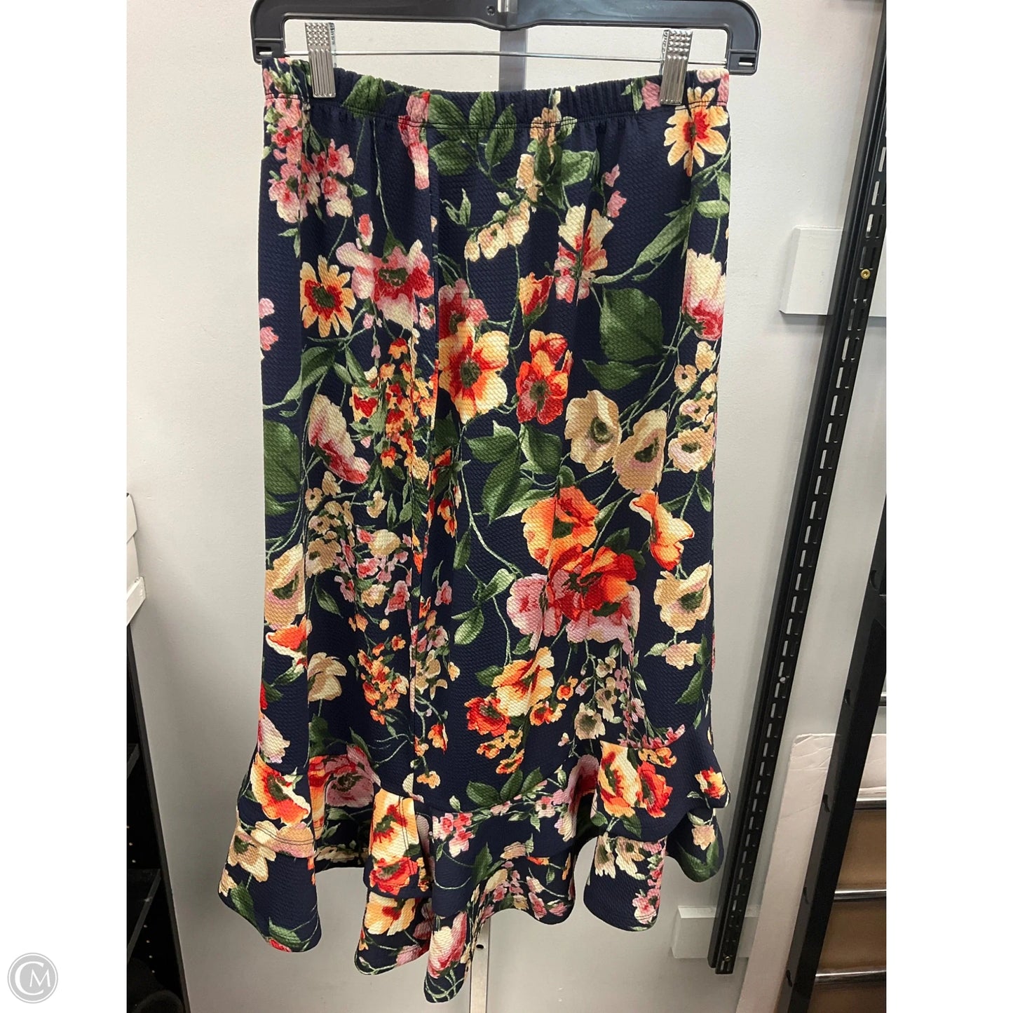 Skirt Maxi By Bobeau In Floral Print, Size: M