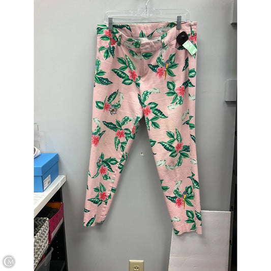 Pants Cropped By Old Navy In Tropical Print, Size: 14