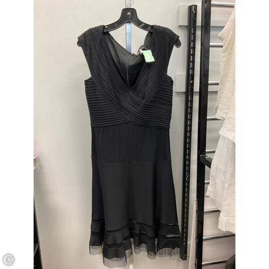 Dress Party Short By Tadashi Shoji In Black, Size: M