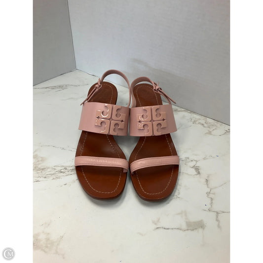 Sandals Designer By Tory Burch In Pink, Size: 8.5