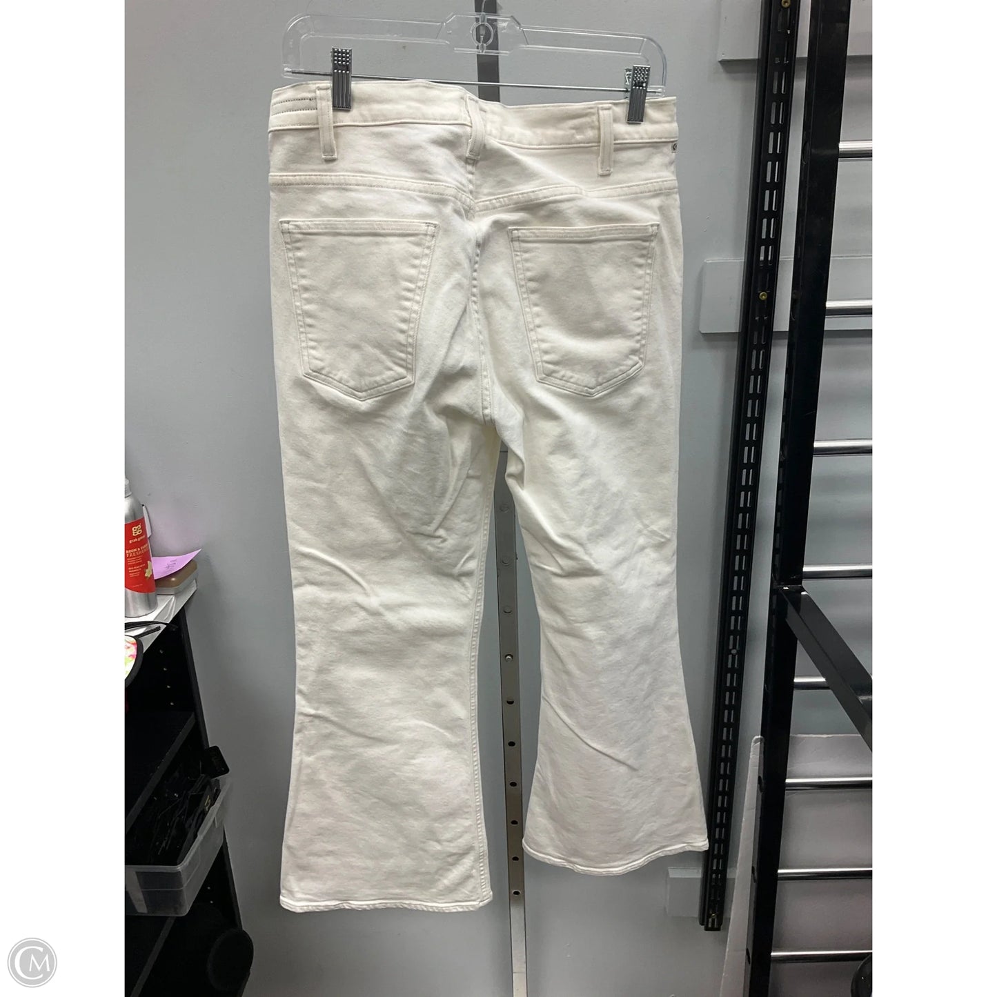 Jeans Flared By Citizens Of Humanity In Cream, Size: 6