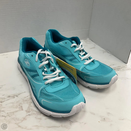 Shoes Sneakers By Dr Scholls In Aqua, Size: 10