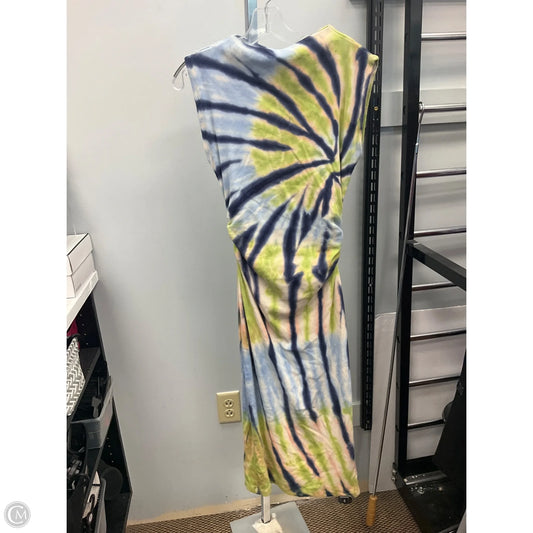 Dress Casual Midi By Young Fabulous & Broke In Blue & Green, Size: S