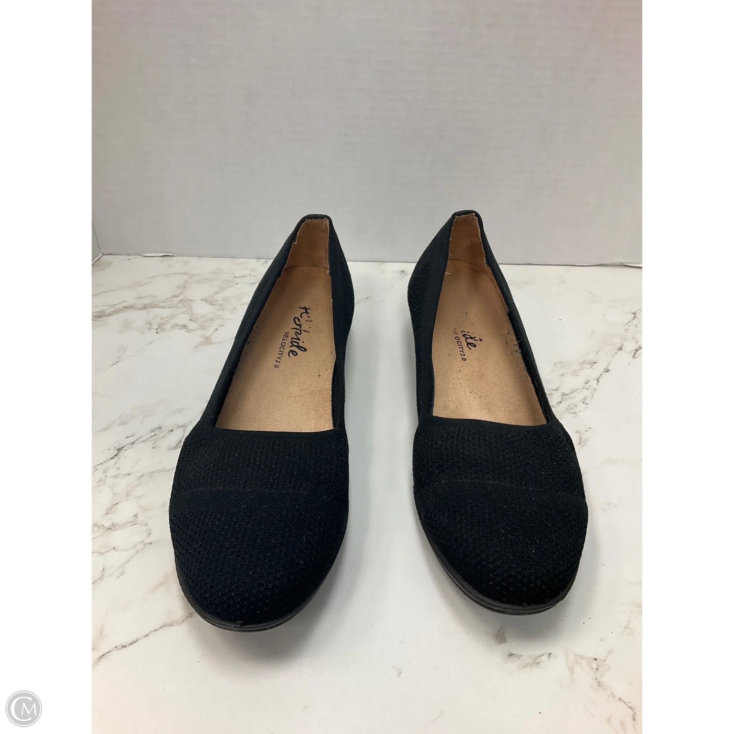 Shoes Heels Wedge By Life Stride In Black, Size: 9.5