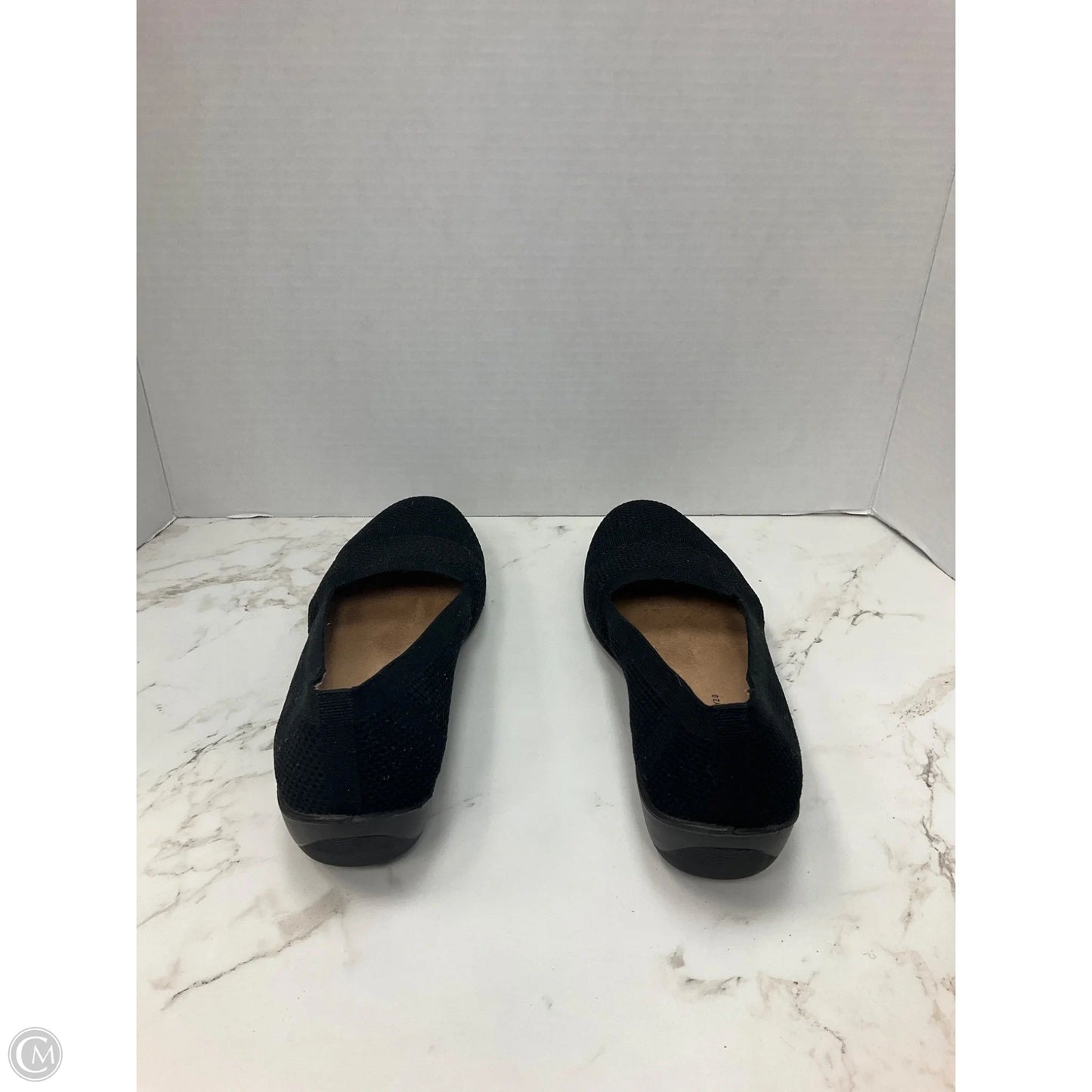 Shoes Heels Wedge By Life Stride In Black, Size: 9.5