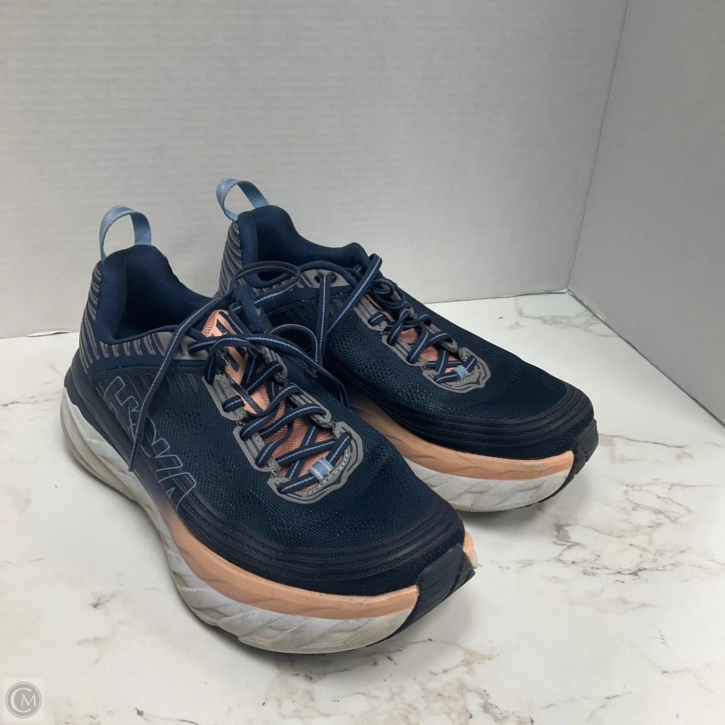 Shoes Sneakers By Hoka In Navy, Size: 9