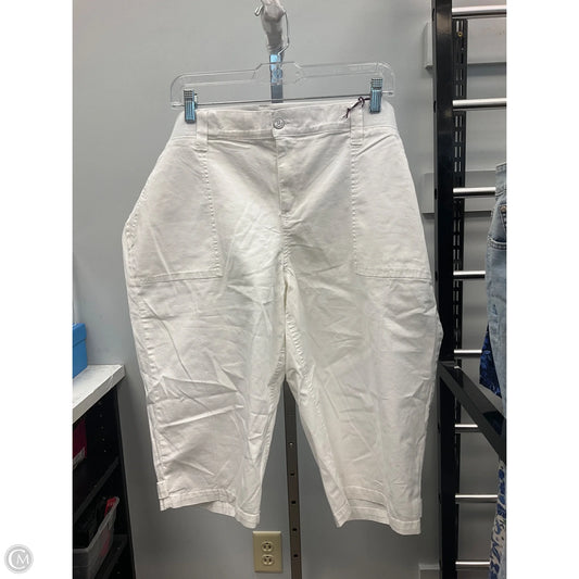 Shorts By Gloria Vanderbilt In White, Size: 18