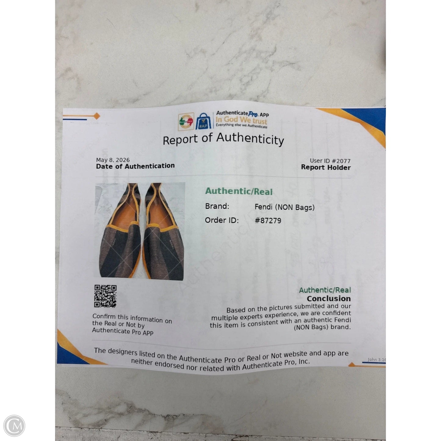 Shoes Luxury Designer By Fendi In Brown, Size: 9