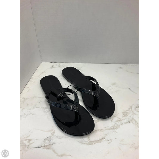 Sandals Designer By Tory Burch In Black, Size: 7