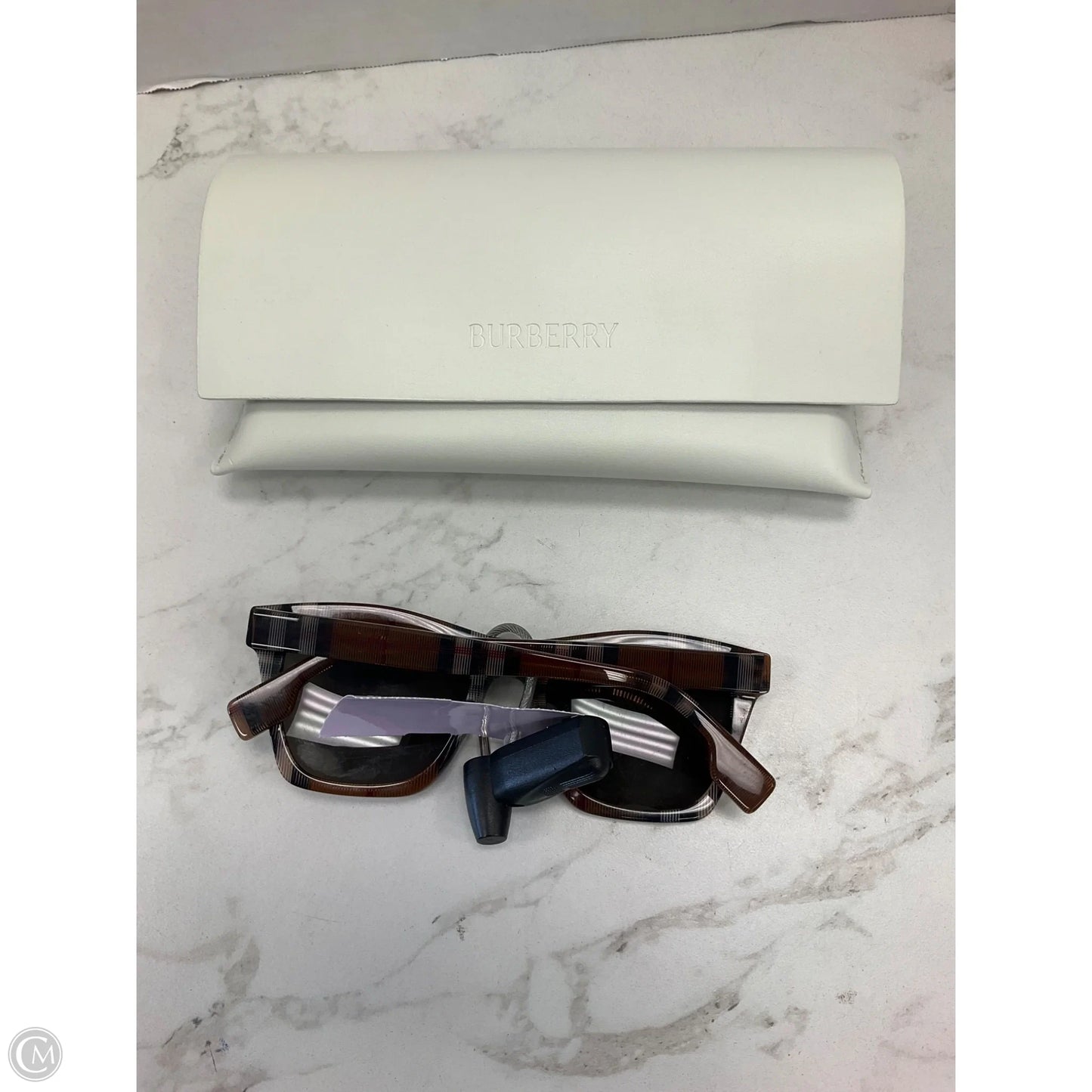 Sunglass Case Luxury Designer By Burberry