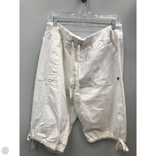 Shorts By Tommy Hilfiger In White, Size: L
