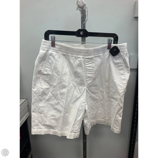 Shorts By Lands End In White, Size: 14
