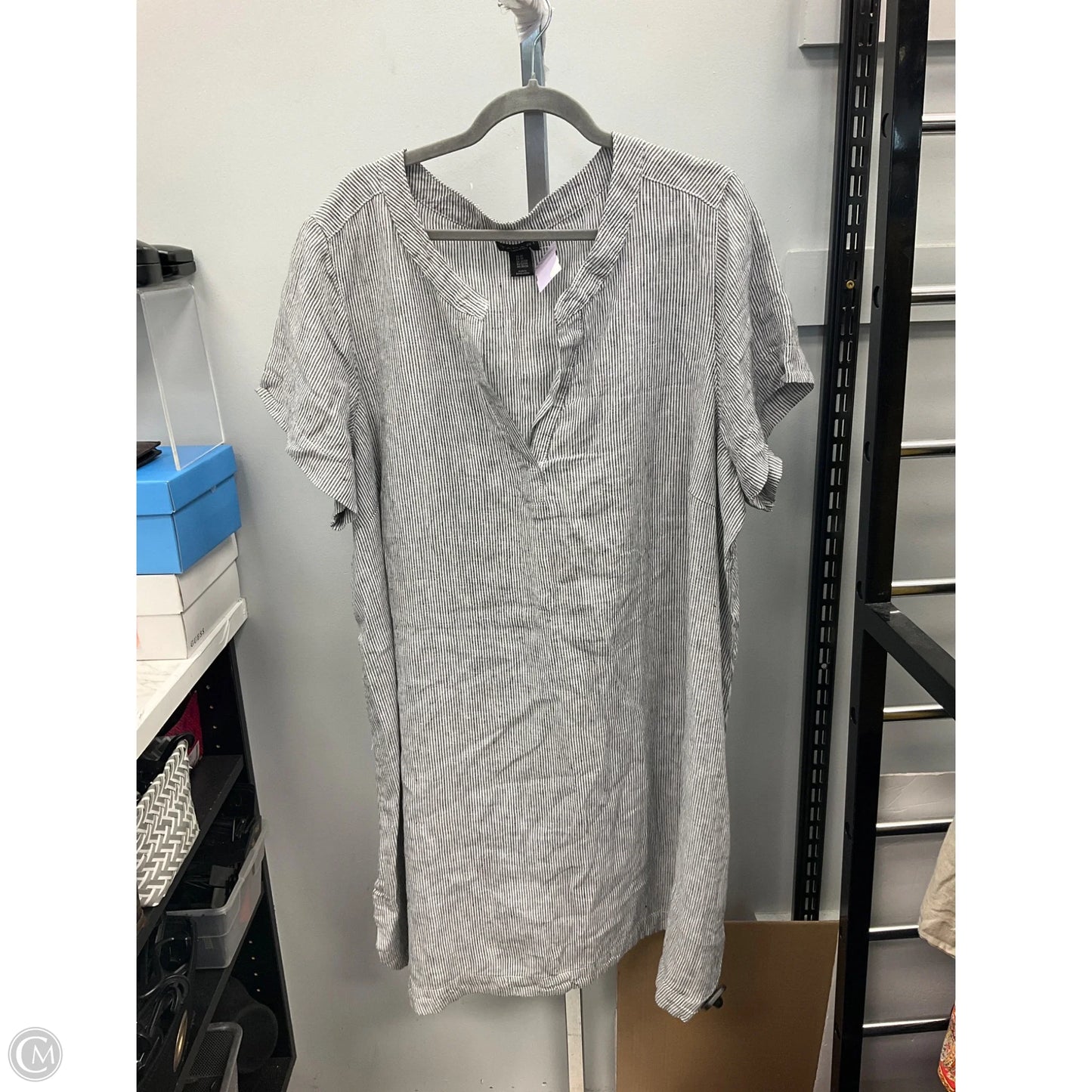 Dress Casual Short By Tahari In Striped Pattern, Size: 3x