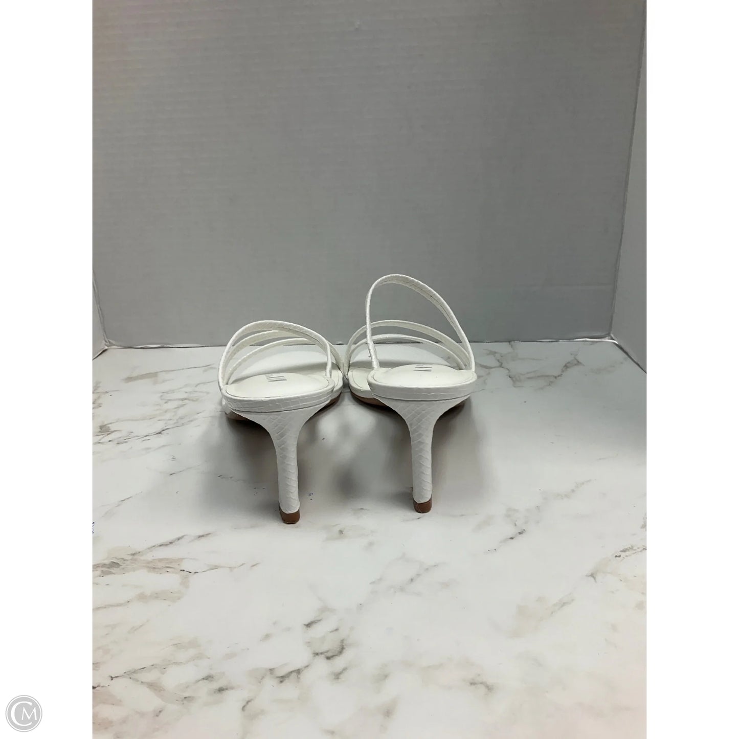Shoes Heels Kitten By Mix No 6 In White, Size: 9