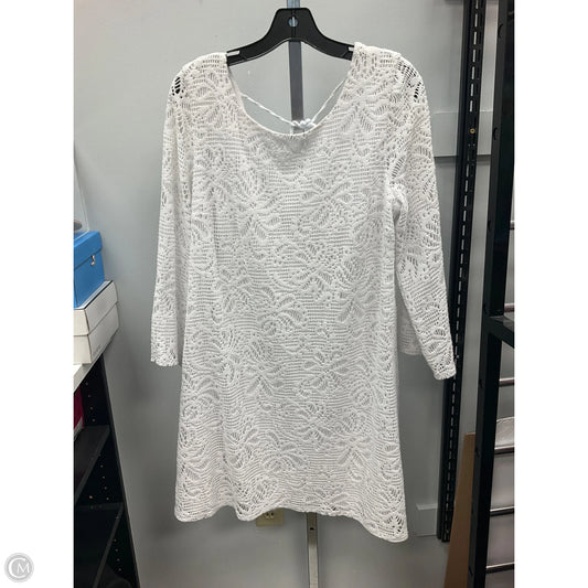 Dress Designer By Lilly Pulitzer In White, Size: Xl