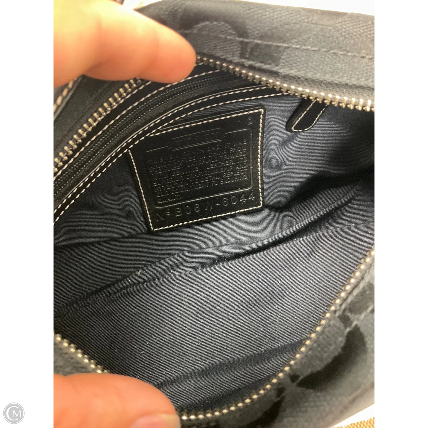 Handbag Designer By Coach, Size: Small