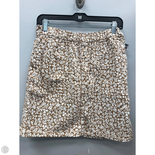 Skort By Lands End In Floral Print, Size: 8p