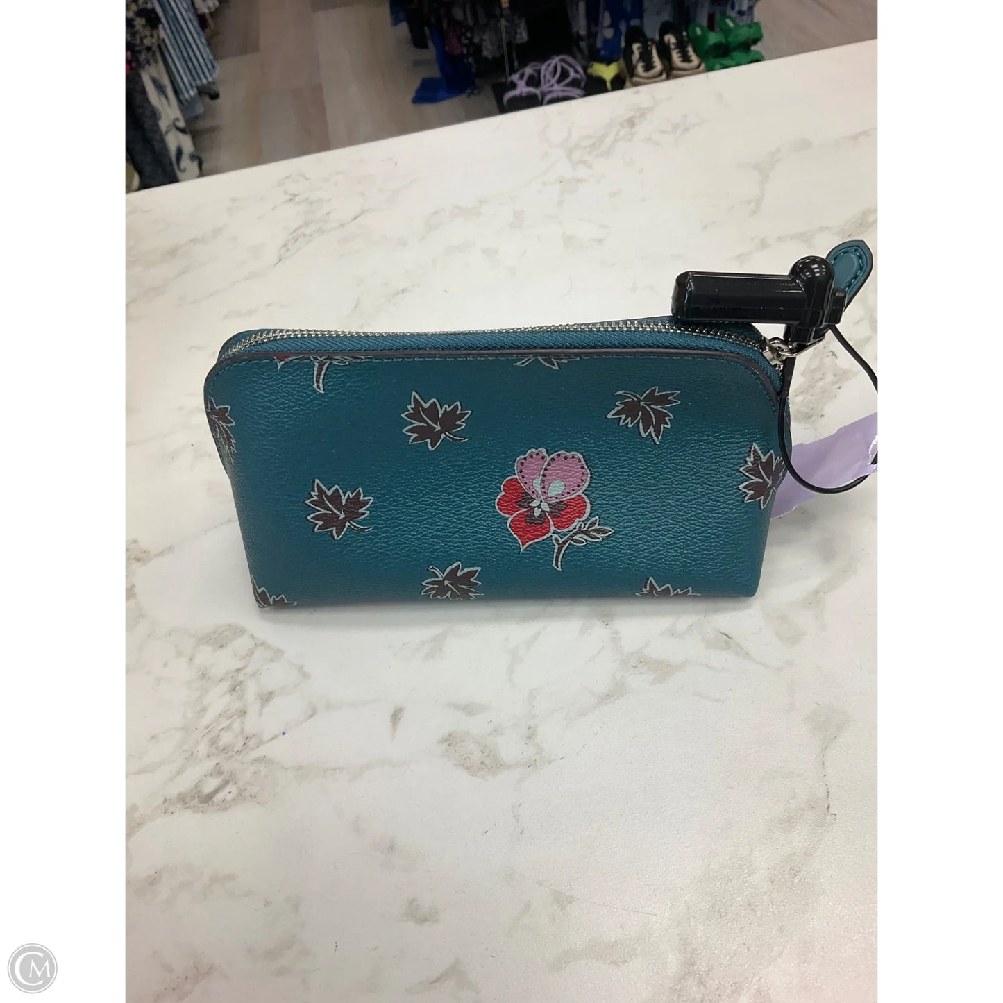 Makeup Bag Designer By Coach, Size: Medium