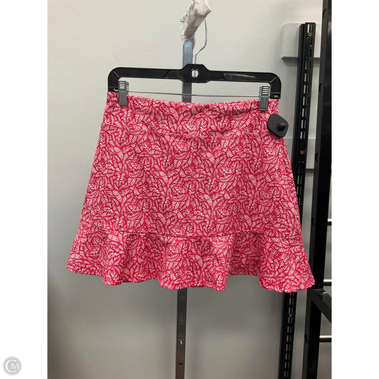 Athletic Skort By Tommy Bahama In Red & White, Size: S