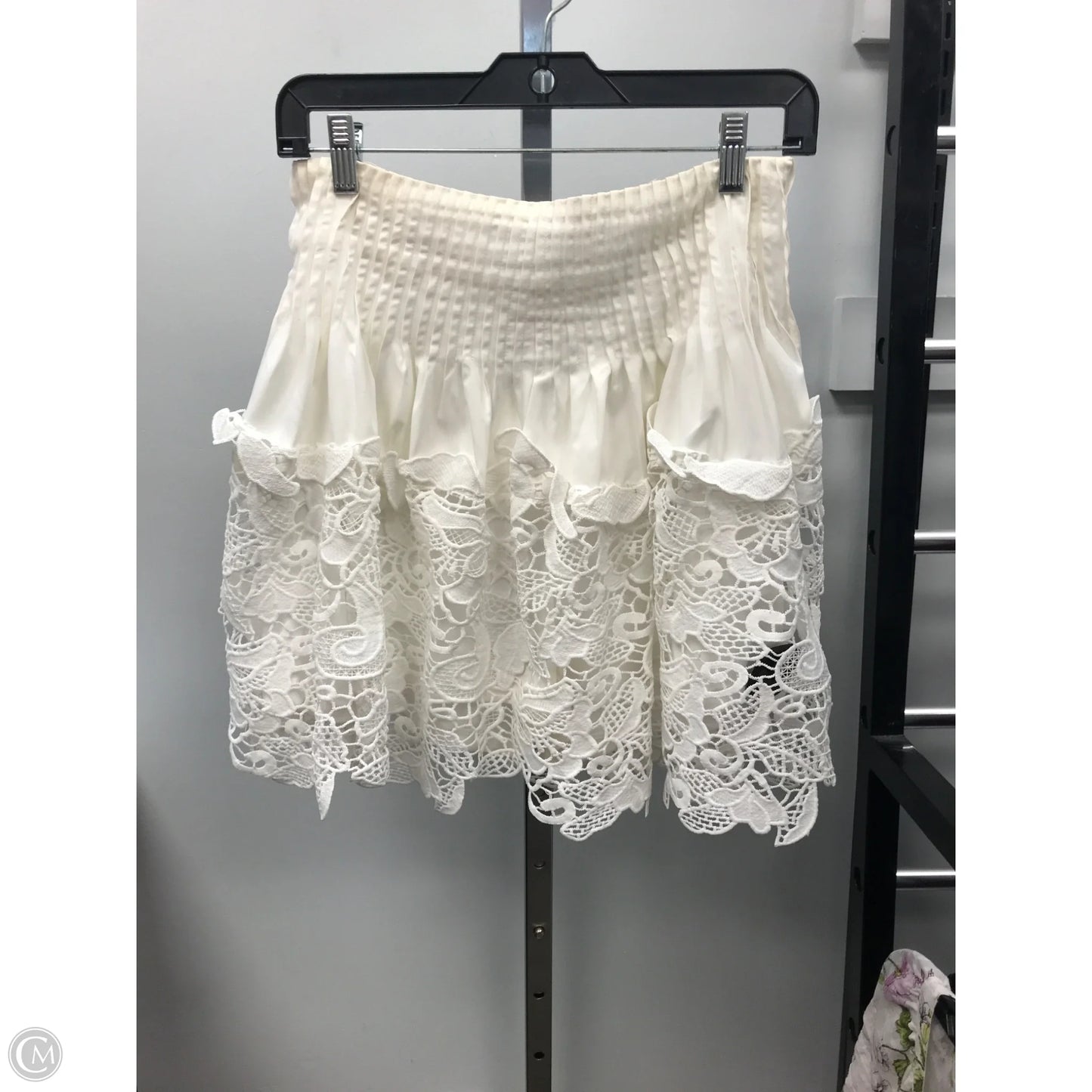 Skirt Mini & Short By Cmc In Cream, Size: M
