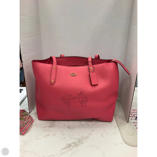 Tote Designer By Coach, Size: Large