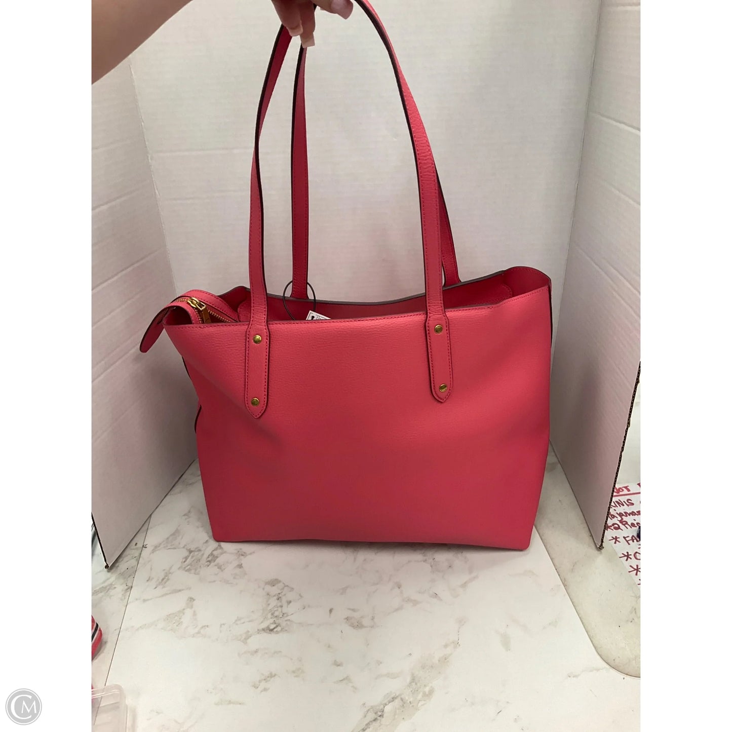 Tote Designer By Coach, Size: Large