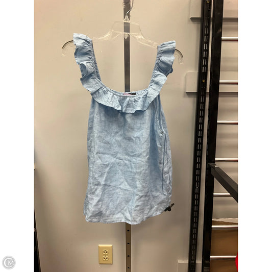 Top Sleeveless By Saks Fifth Avenue In Blue, Size: L