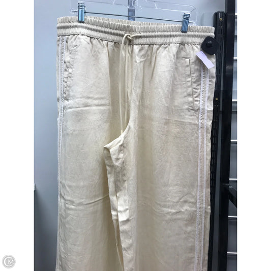 Pants Wide Leg By Joie In Cream, Size: Xl