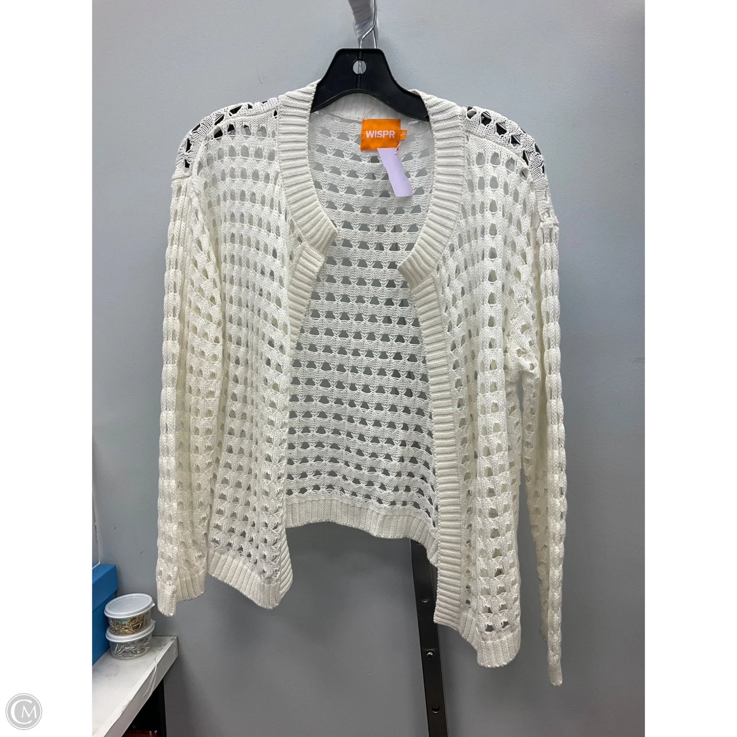 Cardigan By Cmc In Cream, Size: S