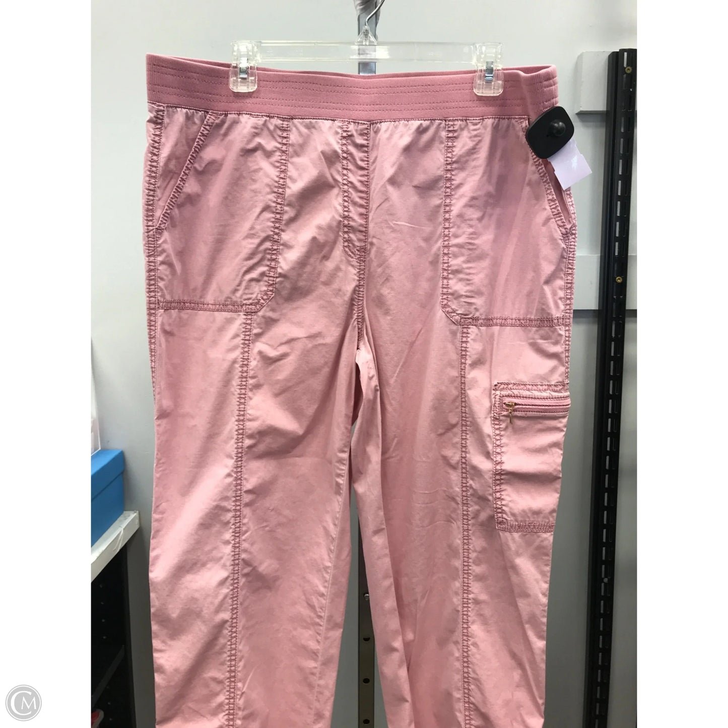 Pants Cropped By Chicos In Pink, Size: 14