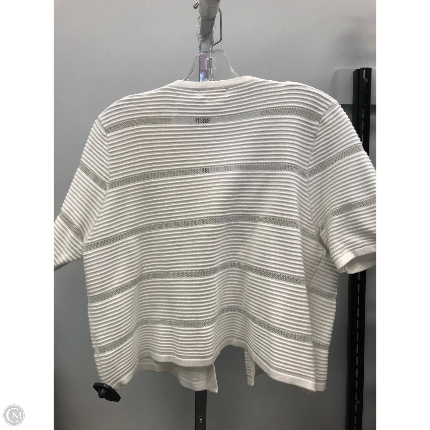 Cardigan By Calvin Klein In White, Size: Xl