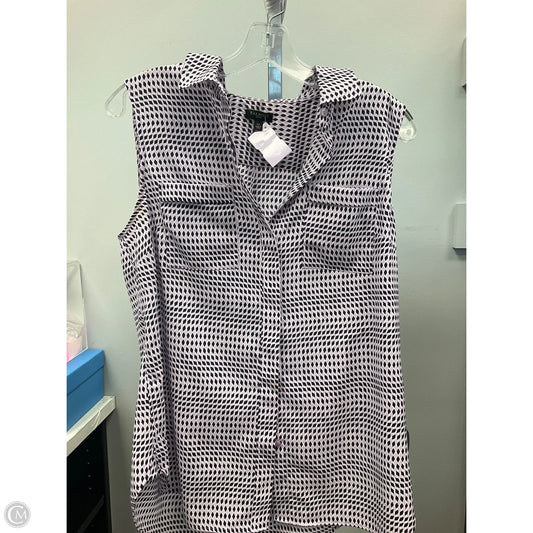 Blouse Sleeveless By Talbots In Multi-colored, Size: Lp