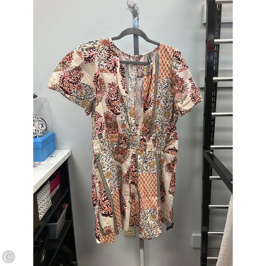 Romper By Anthropologie In Multi-colored, Size: Xl