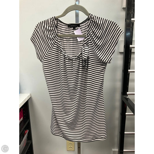 Top Short Sleeve By Clothes Mentor In Striped Pattern, Size: L
